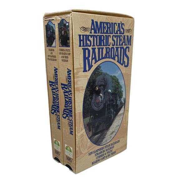 America's Historic Steam Railroads VHS Set - 2 VHS in Set - Picture 6 of 8